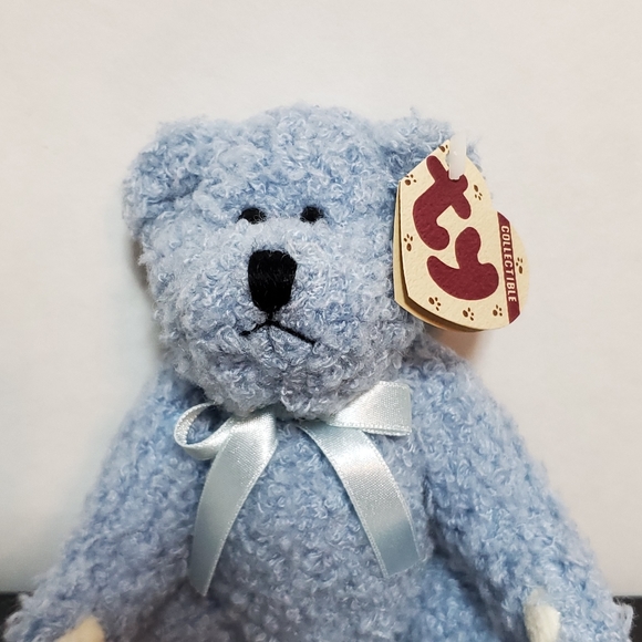 Ty Beanie Babies "Bluebeary" Mint - Picture 2 of 8